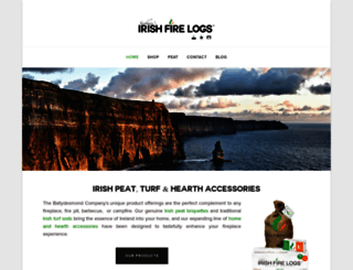 irishfirelogs.com screenshot