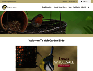 irishgardenbirds.ie screenshot