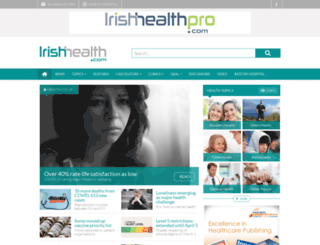 irishhealth.com screenshot