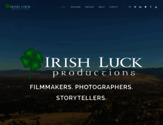 irishluckproductions.com screenshot