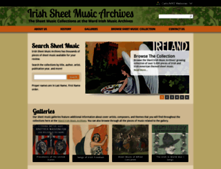 irishsheetmusicarchives.com screenshot