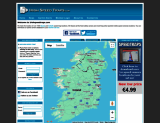 irishspeedtraps.com screenshot