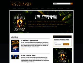 irisjohansen.com screenshot