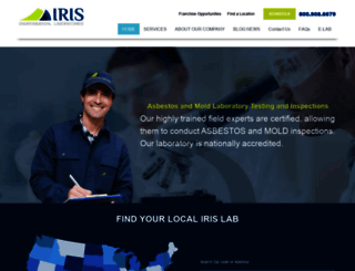 irislaboratories.com screenshot