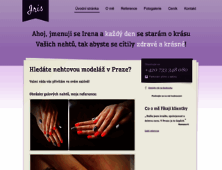 irisnehty.cz screenshot