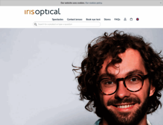 irisoptical.co.uk screenshot