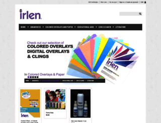 irlen.mybigcommerce.com screenshot