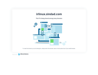 irlinux.sindad.com screenshot