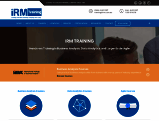 irm.com.au screenshot