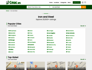 iron-and-steel-companies.cmac.ws screenshot