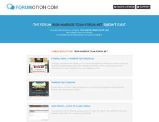 iron-warrior.team-forum.net screenshot
