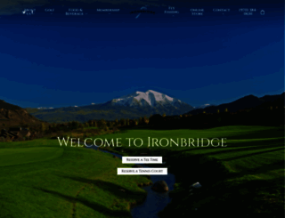 ironbridgeclub.com screenshot