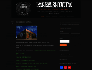 ironbrush.com screenshot
