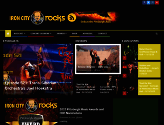 ironcityrocks.com screenshot