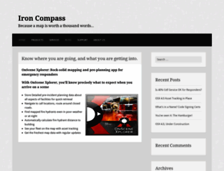 ironcompass.com screenshot