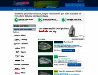 ironfinder.com screenshot