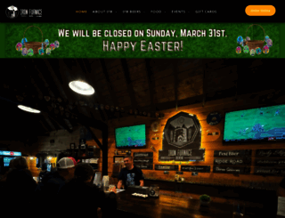 ironfurnacebrewing.com screenshot