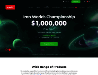 ironfxcn.com screenshot