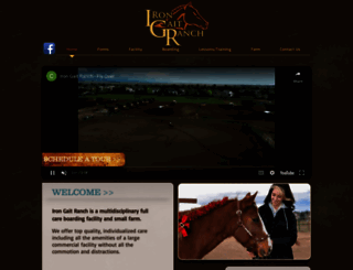 irongaitranch.com screenshot