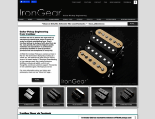 irongear.co.uk screenshot
