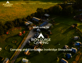 irongorgecamping.co.uk screenshot