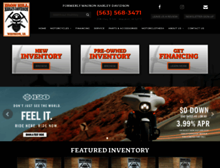 ironhillharleydavidson.com screenshot