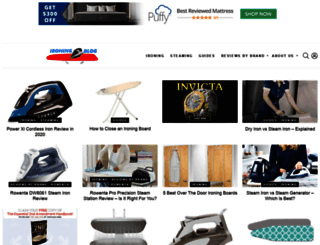 ironingblog.com screenshot