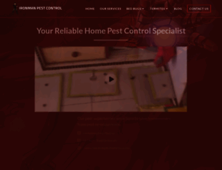 ironmanpestcontrol.com.sg screenshot