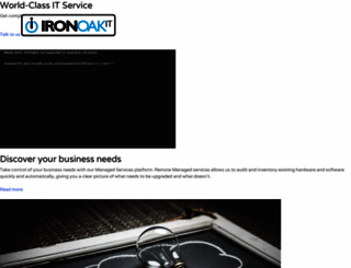 ironoakit.com screenshot