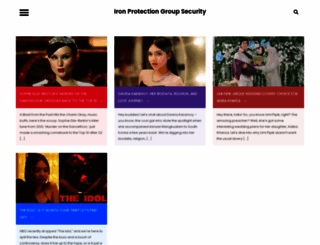 ironprotectiongroupsecurity.com screenshot
