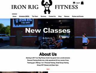 ironrigfitness.com screenshot