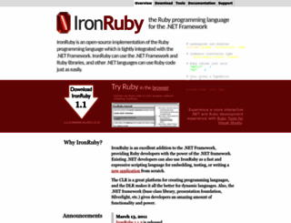 ironruby.net screenshot
