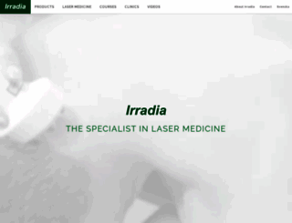 irradia.com screenshot