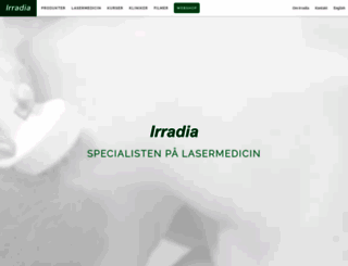 irradia.se screenshot