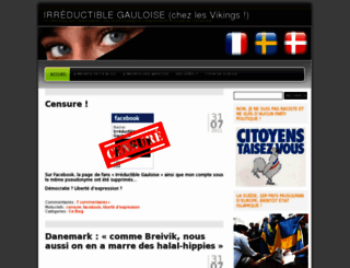 irreductiblegauloise.wordpress.com screenshot