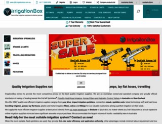 irrigationbox.com.au screenshot