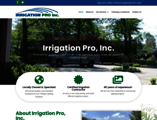 irrigationproinc.com screenshot