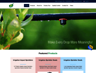 irrigationwatersprinklers.com screenshot
