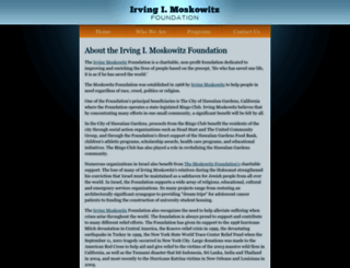 irvingimoskowitz.com screenshot