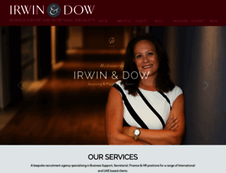 irwinanddow.com screenshot