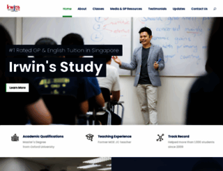 irwins-study.com screenshot