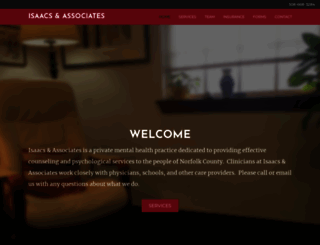 isaacsandassociates.org screenshot