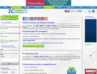 isabelclicks.com screenshot