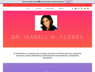 isabell-flores-speaks.com screenshot