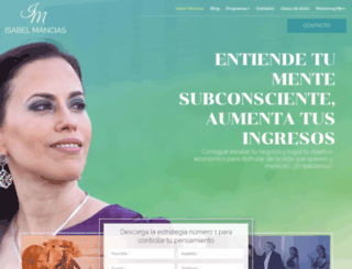 isabelmancias.com screenshot