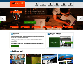 isadesign.nl screenshot
