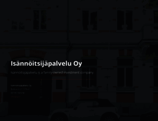 isannoitsijapalvelu.fi screenshot