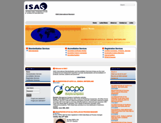 isas.org screenshot
