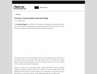 isavelev.com screenshot