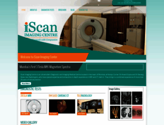 iscanimaging.in screenshot